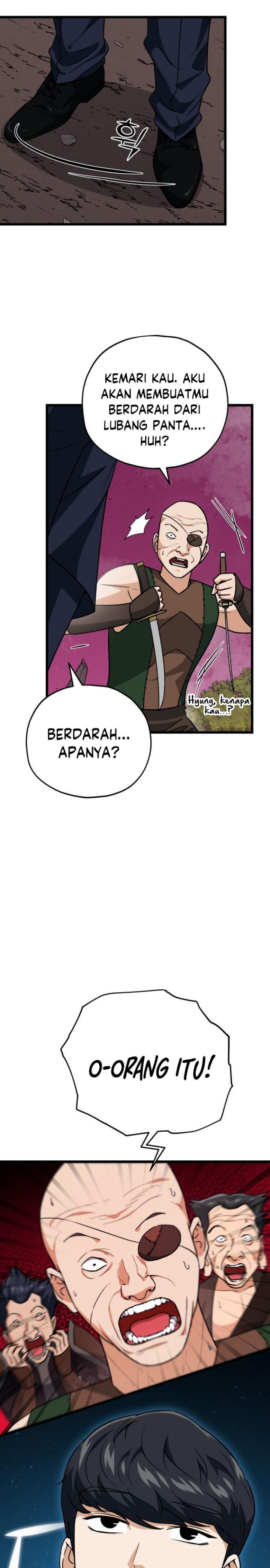 My Dad Is Too Strong Chapter 100 Bahasa Indonesia