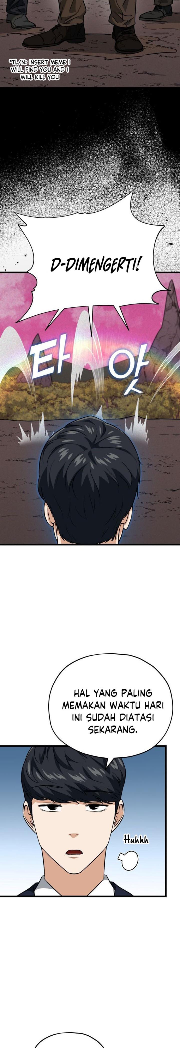 My Dad Is Too Strong Chapter 100 Bahasa Indonesia