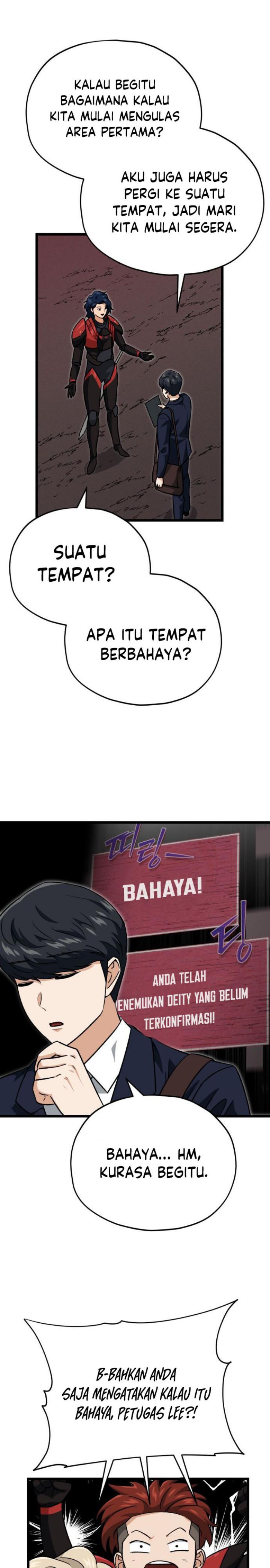 My Dad Is Too Strong Chapter 100 Bahasa Indonesia