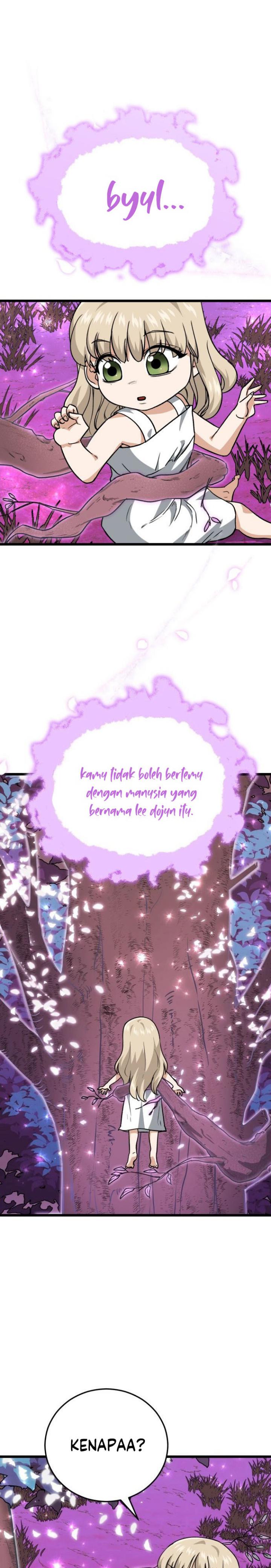 My Dad Is Too Strong Chapter 100 Bahasa Indonesia