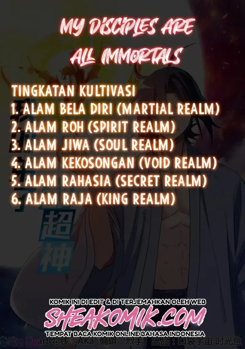 My Disciples Are All Immortals Chapter 65 Bahasa Indonesia