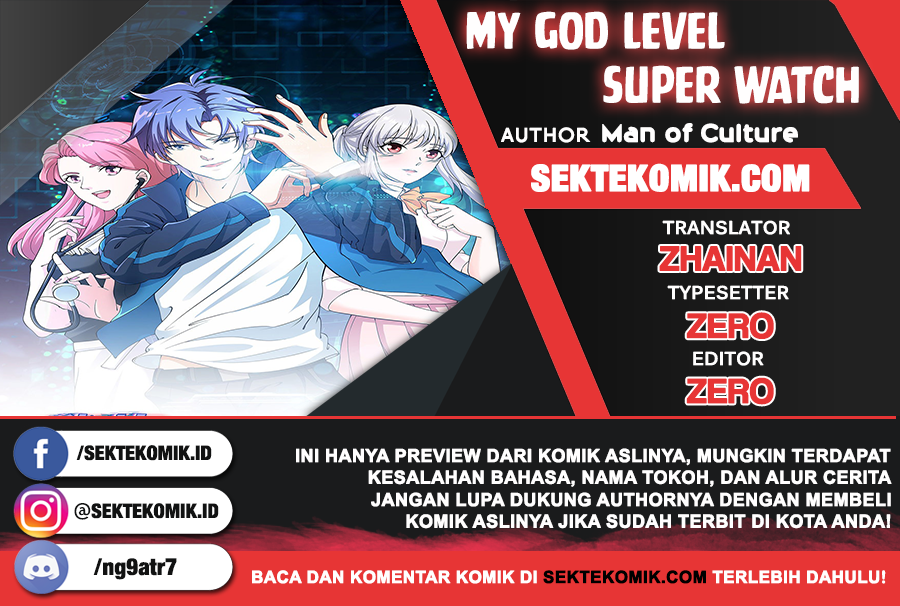 My God Level Super Watch chapter 8