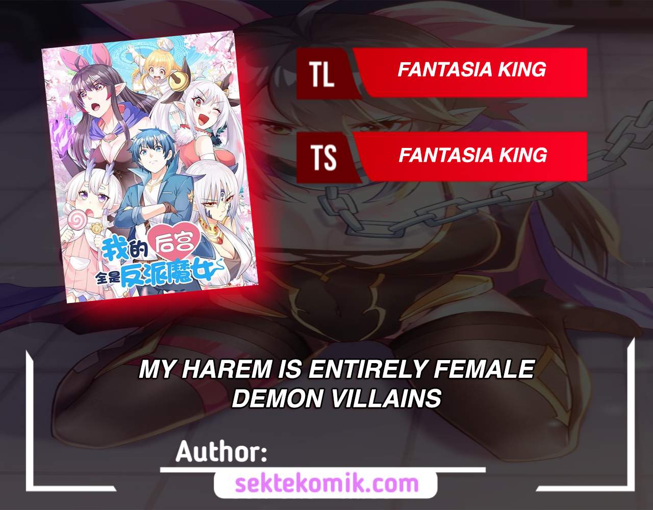 My Harem Is Entirely Female Demon Villains Chapter 12 Bahasa Indonesia