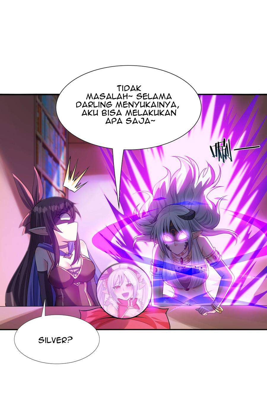 My Harem Is Entirely Female Demon Villains Chapter 12 Bahasa Indonesia