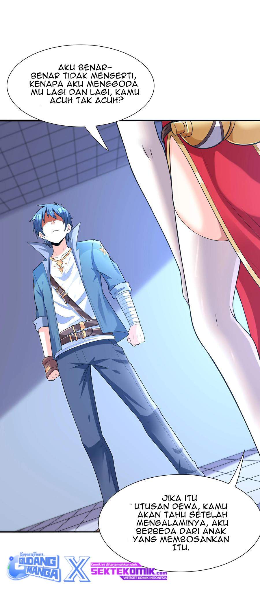 My Harem Is Entirely Female Demon Villains Chapter 12 Bahasa Indonesia