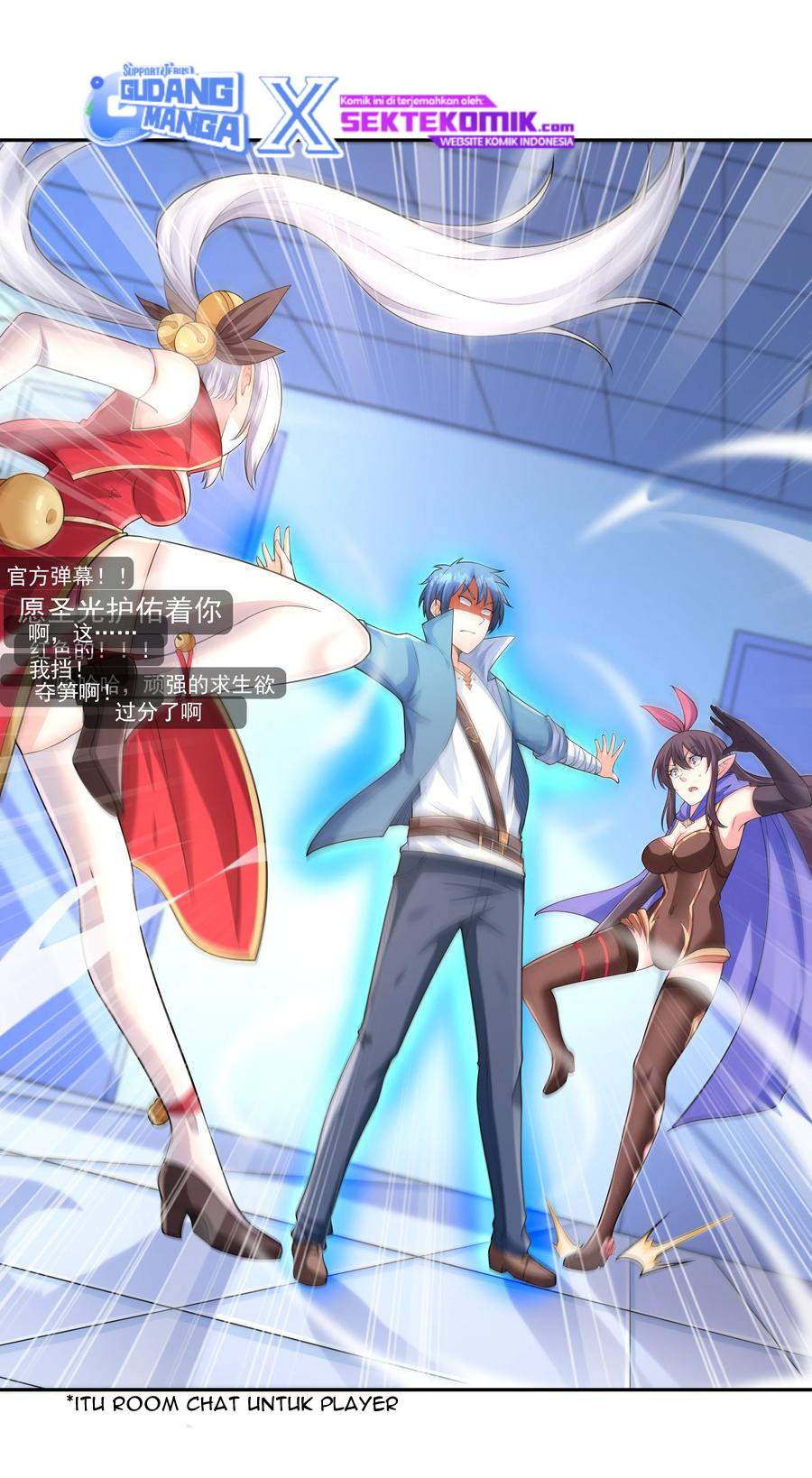 My Harem Is Entirely Female Demon Villains Chapter 12 Bahasa Indonesia