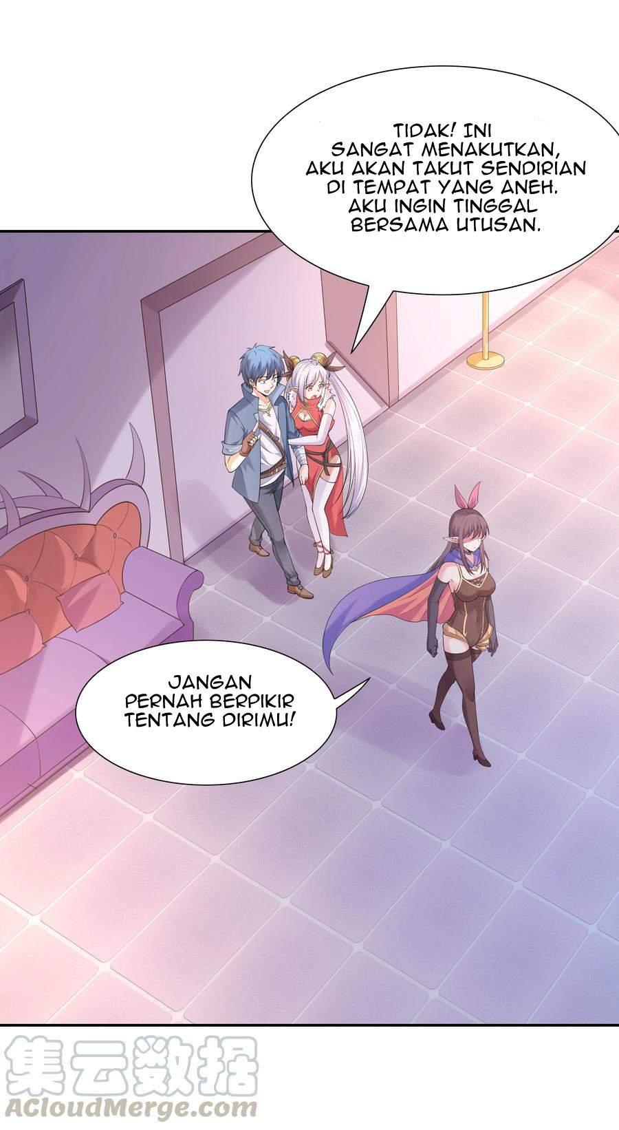 My Harem Is Entirely Female Demon Villains Chapter 12 Bahasa Indonesia