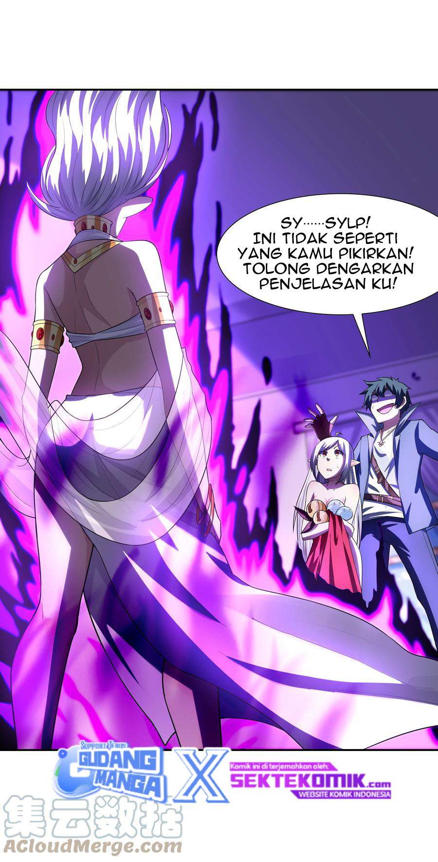 My Harem Is Entirely Female Demon Villains Chapter 20 Bahasa Indonesia