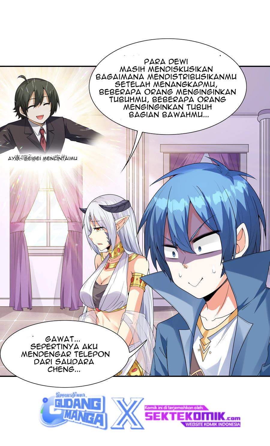My Harem Is Entirely Female Demon Villains Chapter 20 Bahasa Indonesia