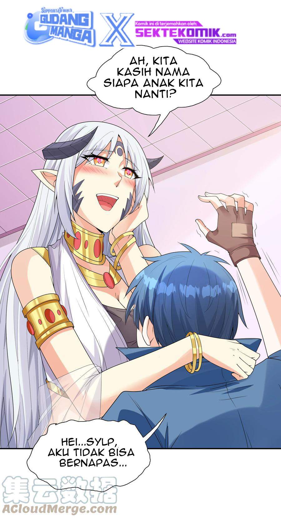 My Harem Is Entirely Female Demon Villains Chapter 20 Bahasa Indonesia