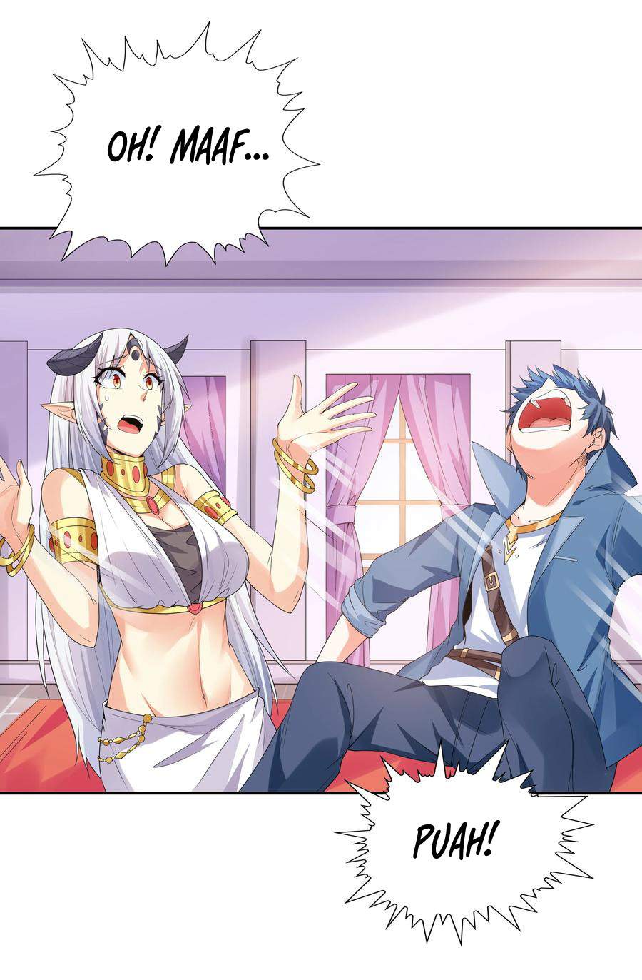 My Harem Is Entirely Female Demon Villains Chapter 20 Bahasa Indonesia