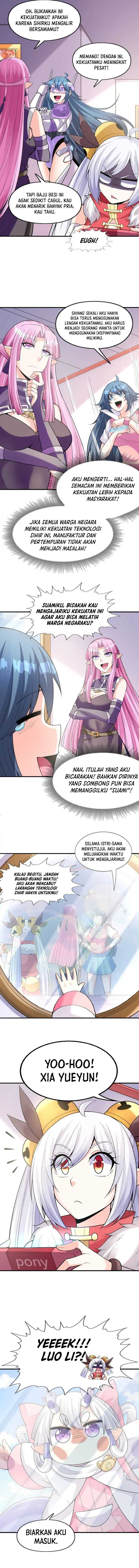 My Harem Is Entirely Female Demon Villains Chapter 60 Bahasa Indonesia
