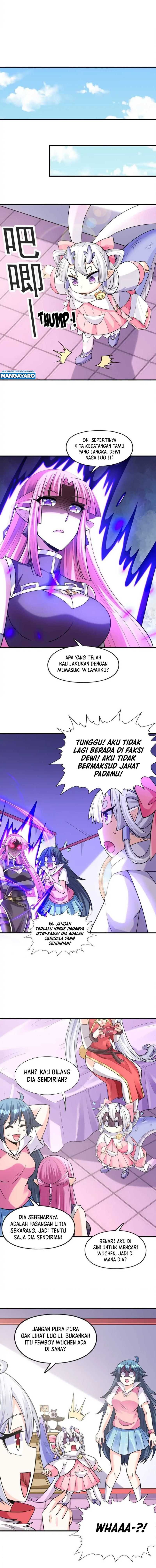 My Harem Is Entirely Female Demon Villains Chapter 60 Bahasa Indonesia