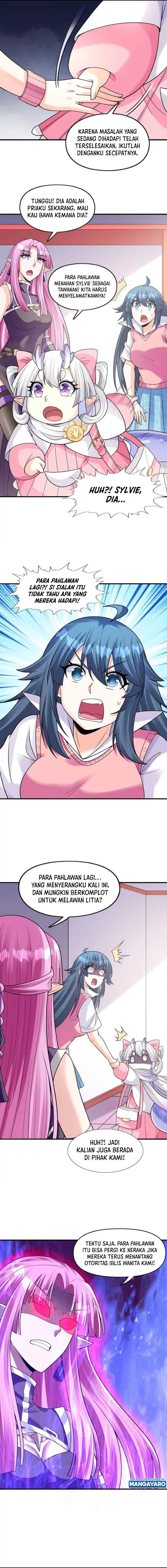 My Harem Is Entirely Female Demon Villains Chapter 60 Bahasa Indonesia