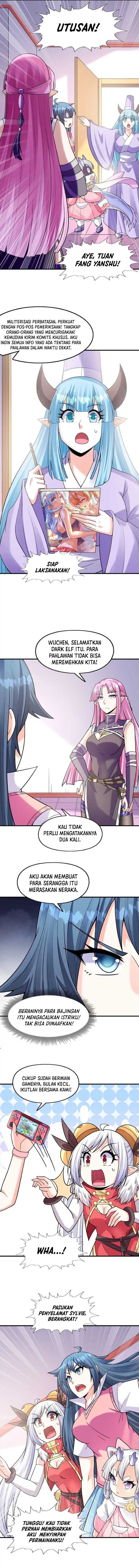 My Harem Is Entirely Female Demon Villains Chapter 60 Bahasa Indonesia