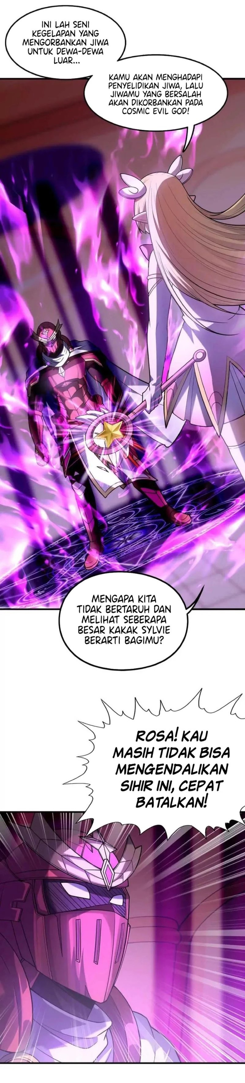 My Harem Is Entirely Female Demon Villains Chapter 64 Bahasa Indonesia