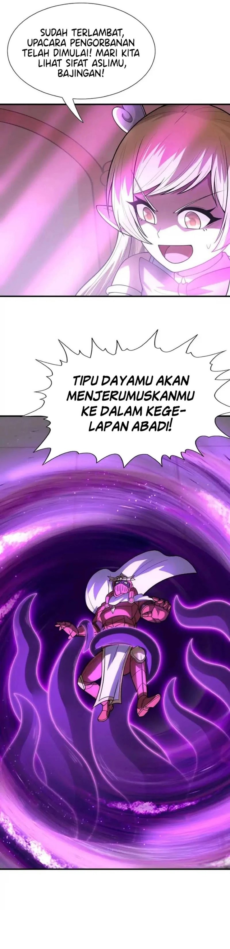 My Harem Is Entirely Female Demon Villains Chapter 64 Bahasa Indonesia