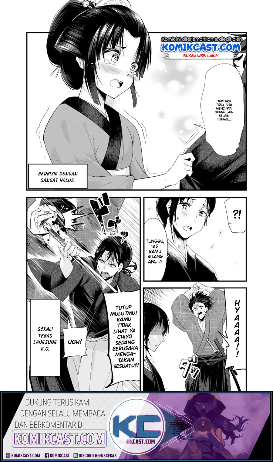 My New Wife Is Forcing Herself to Smile Chapter 08 Bahasa Indonesia