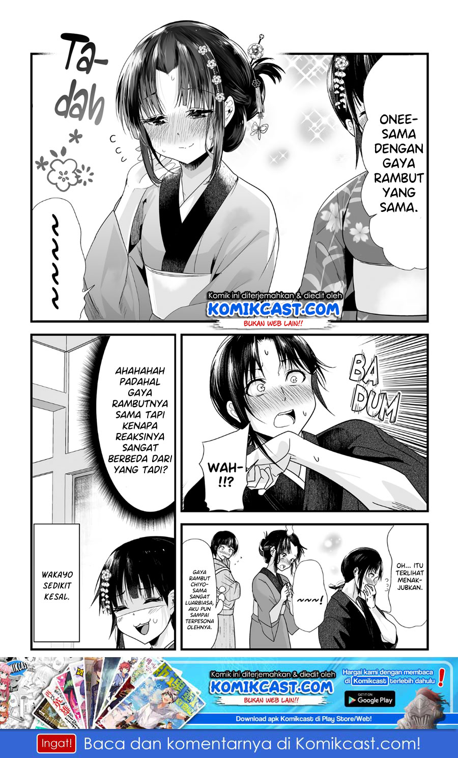 My New Wife Is Forcing Herself to Smile Chapter 27 Bahasa Indonesia