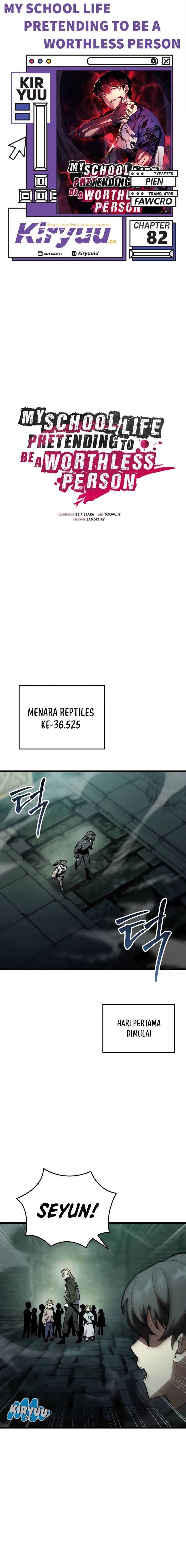 My School Life Pretending to Be a Worthless Person chapter 82