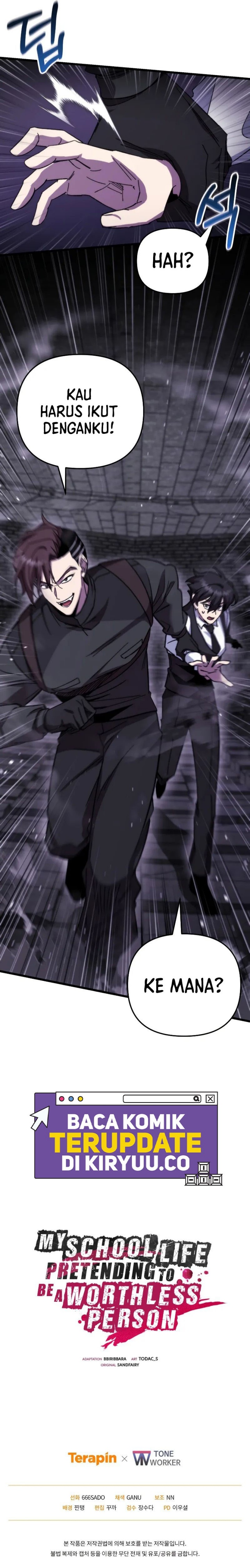 My School Life Pretending to Be a Worthless Person chapter 99