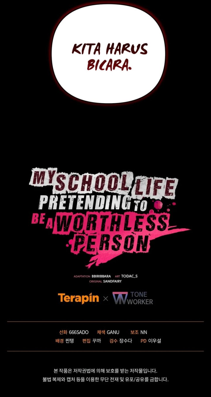 My School Life Pretending to Be a Worthless Person chapter 103