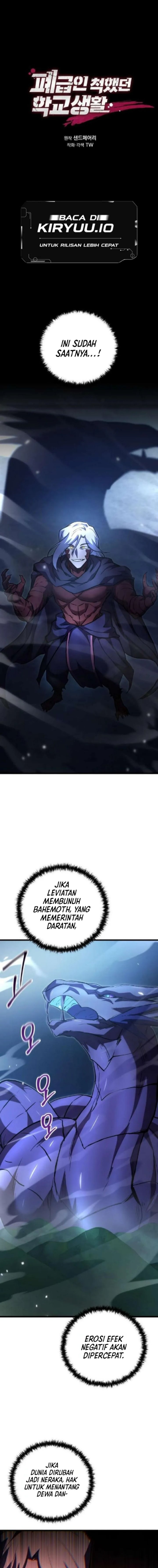 My School Life Pretending to Be a Worthless Person Chapter 142 Bahasa Indonesia