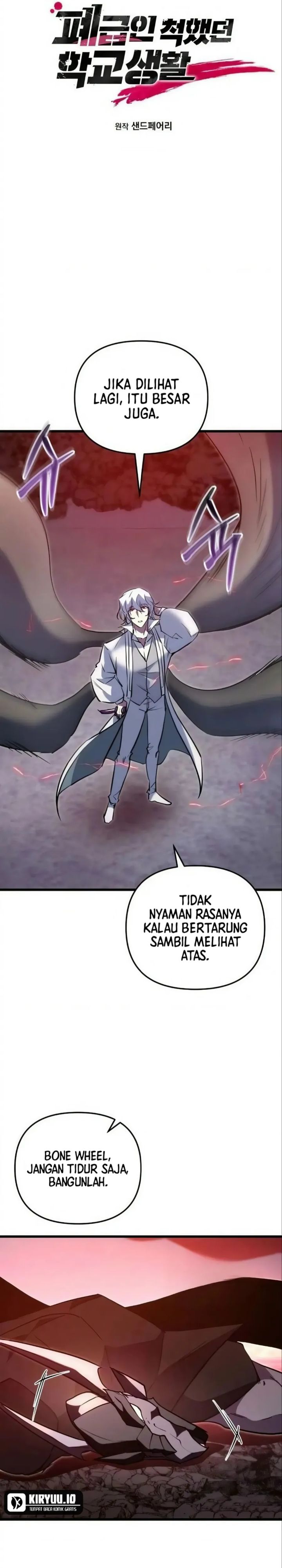 My School Life Pretending to Be a Worthless Person Chapter 143 Bahasa Indonesia