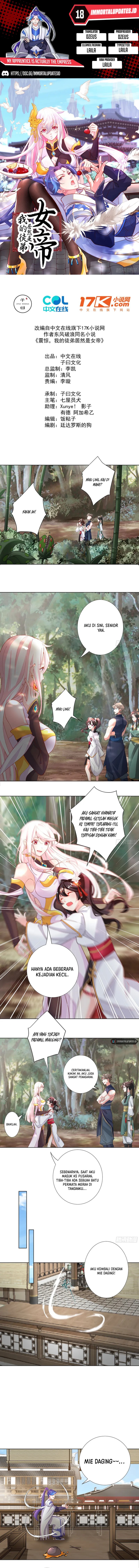 My Apprentice Is Actually the Empress Chapter 18 Bahasa Indonesia