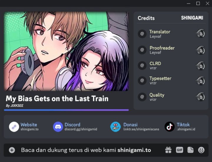 My Bias Gets on the Last Train chapter 34