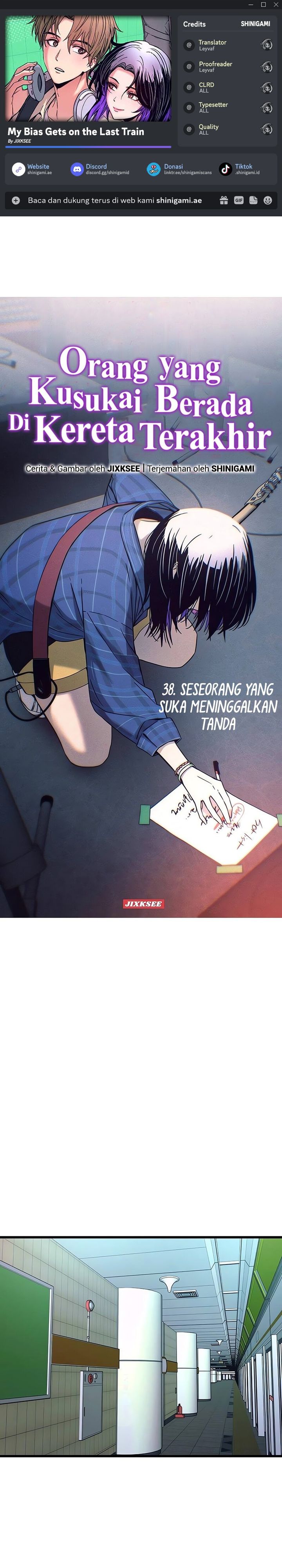 My Bias Gets on the Last Train Chapter 38 Bahasa Indonesia