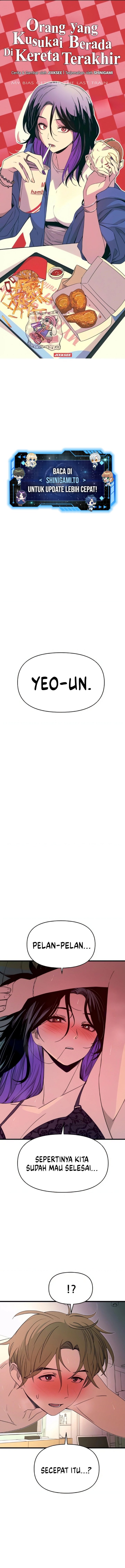 My Bias Gets on the Last Train Chapter 53 Bahasa Indonesia