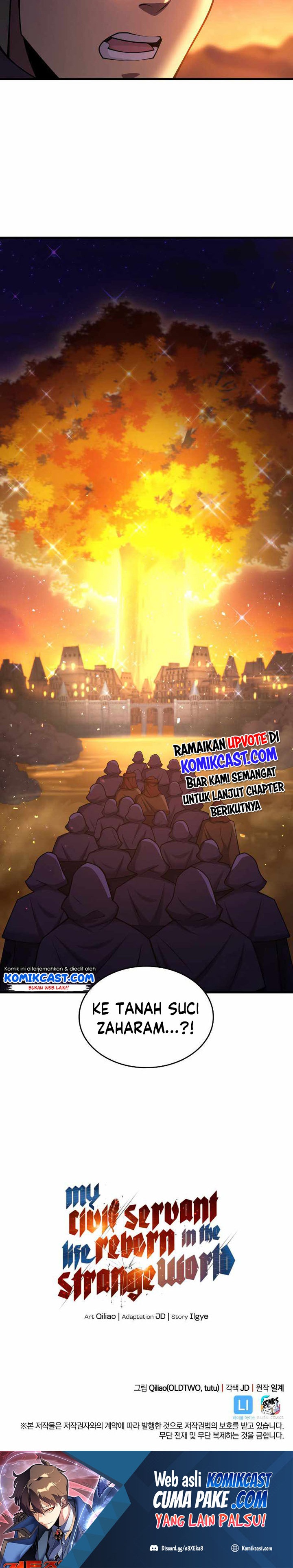 My Civil Servant Life Reborn in the Strange World Chapter 33 Bahasa Indonesia