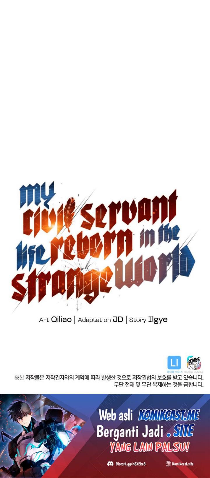 My Civil Servant Life Reborn in the Strange World chapter 45