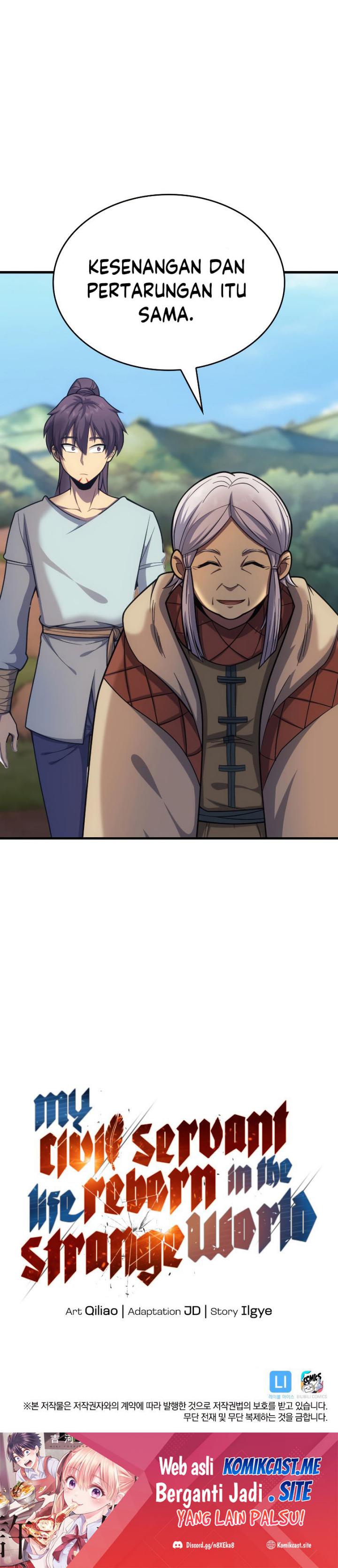 My Civil Servant Life Reborn in the Strange World Chapter 46 Bahasa Indonesia