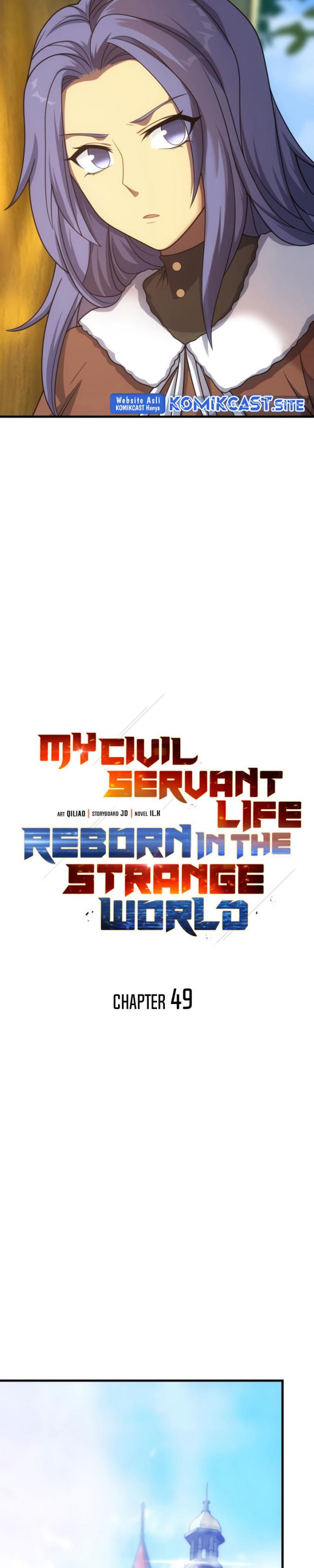 My Civil Servant Life Reborn in the Strange World Chapter 49 Bahasa Indonesia