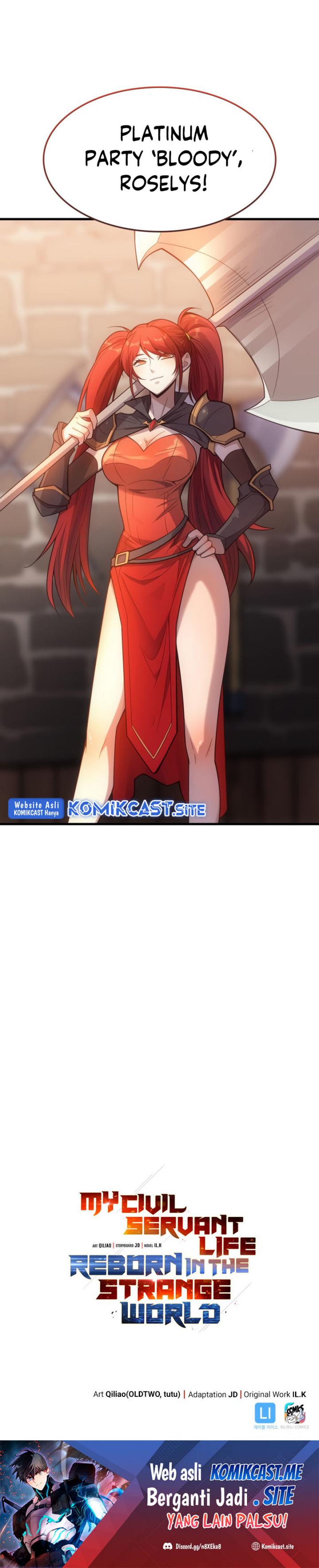 My Civil Servant Life Reborn in the Strange World Chapter 49 Bahasa Indonesia