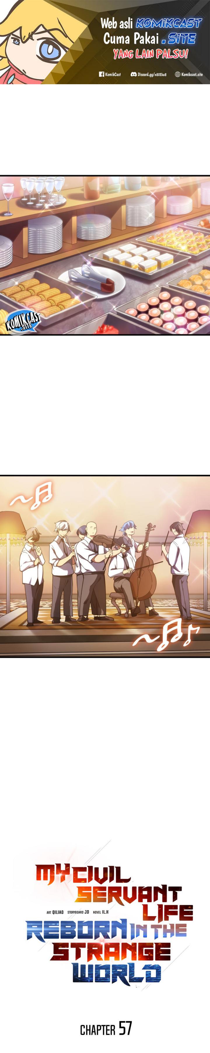 My Civil Servant Life Reborn in the Strange World Chapter 57 Bahasa Indonesia