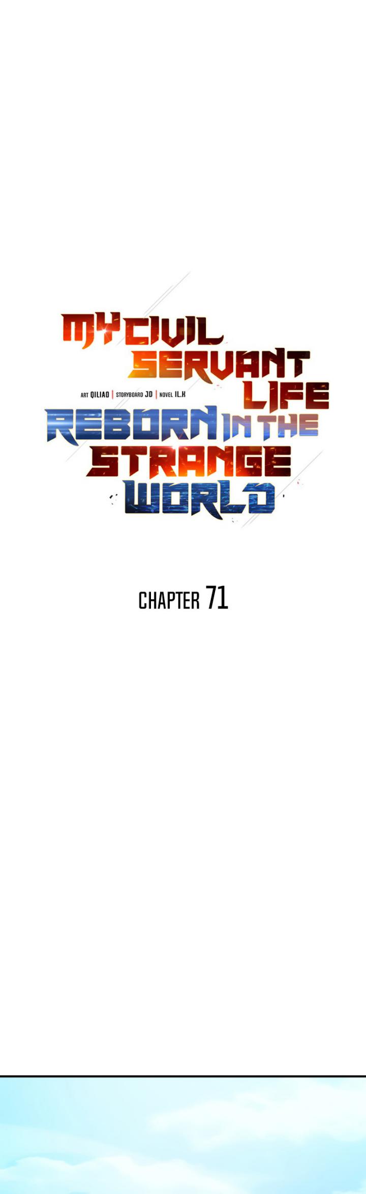 My Civil Servant Life Reborn in the Strange World chapter 71
