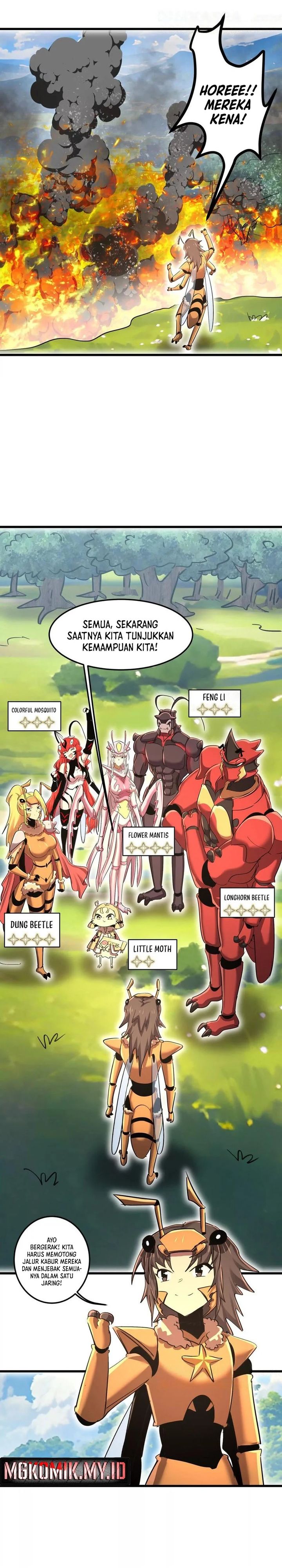 My Clone is the Space Bug King chapter 46