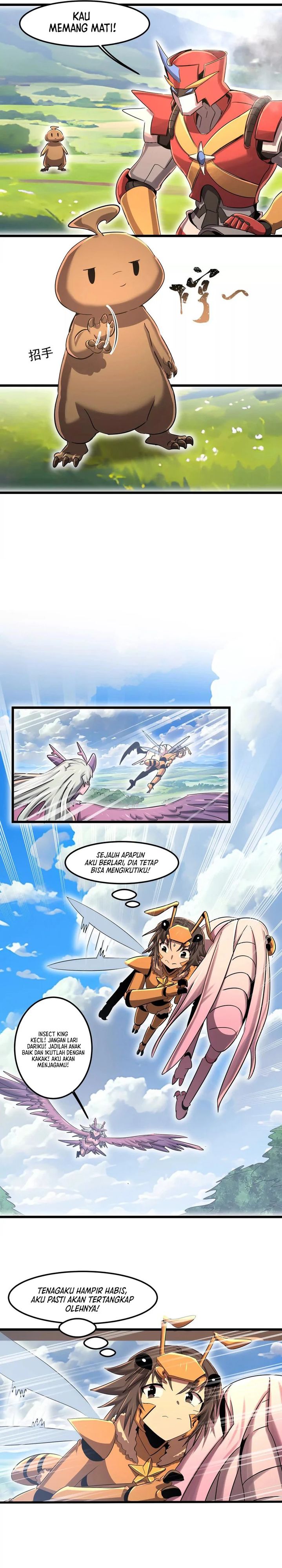 My Clone is the Space Bug King Chapter 48 Bahasa Indonesia