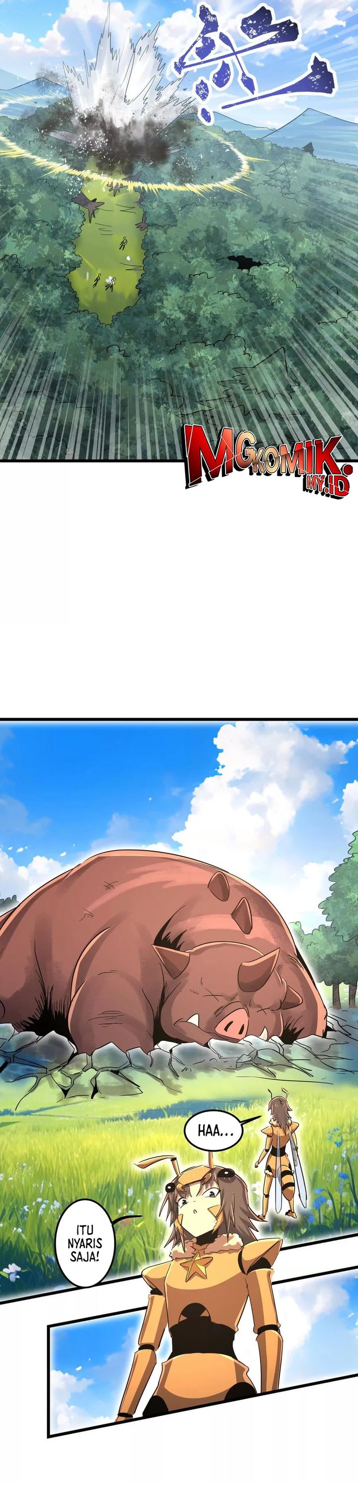 My Clone is the Space Bug King Chapter 48 Bahasa Indonesia