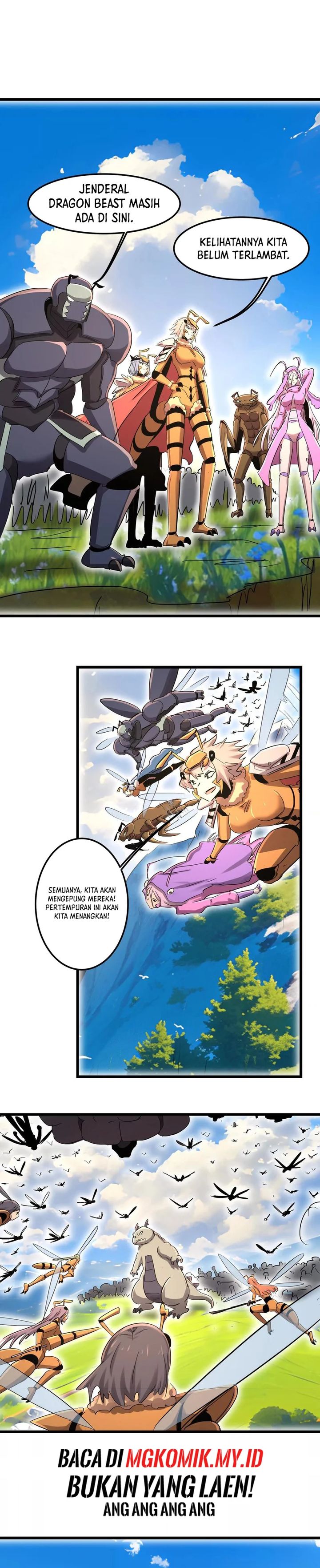 My Clone is the Space Bug King Chapter 53 Bahasa Indonesia