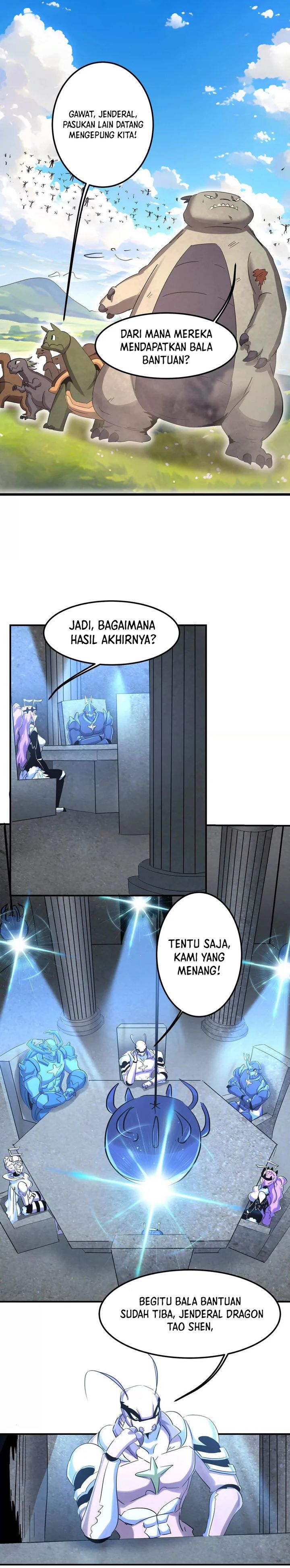 My Clone is the Space Bug King Chapter 53 Bahasa Indonesia