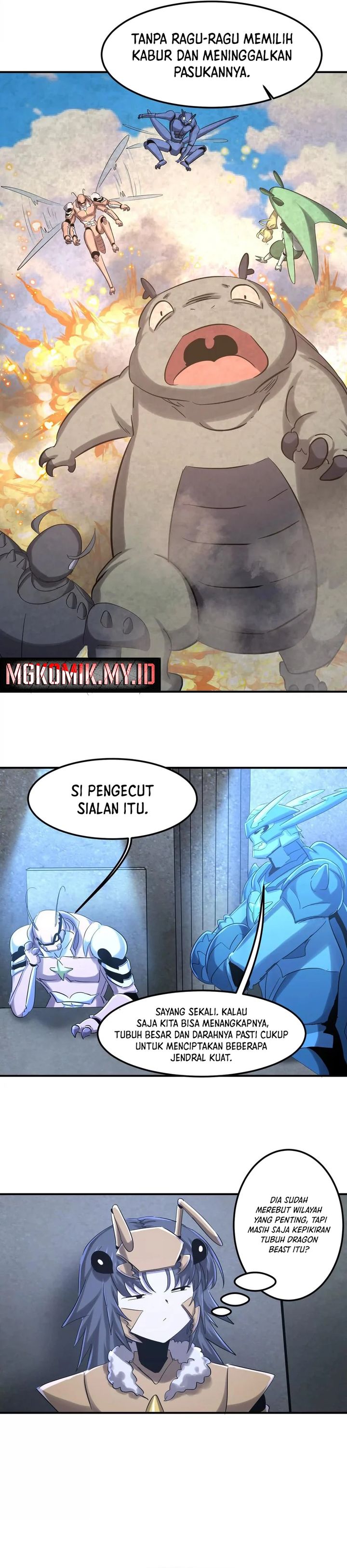 My Clone is the Space Bug King Chapter 53 Bahasa Indonesia