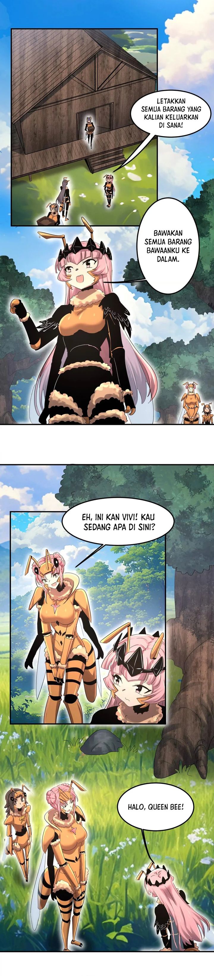 My Clone is the Space Bug King Chapter 53 Bahasa Indonesia