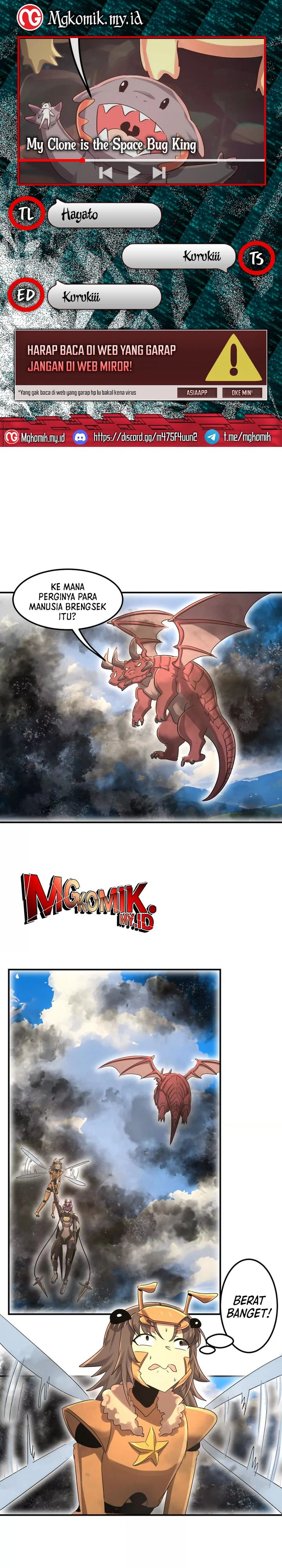 My Clone is the Space Bug King chapter 56