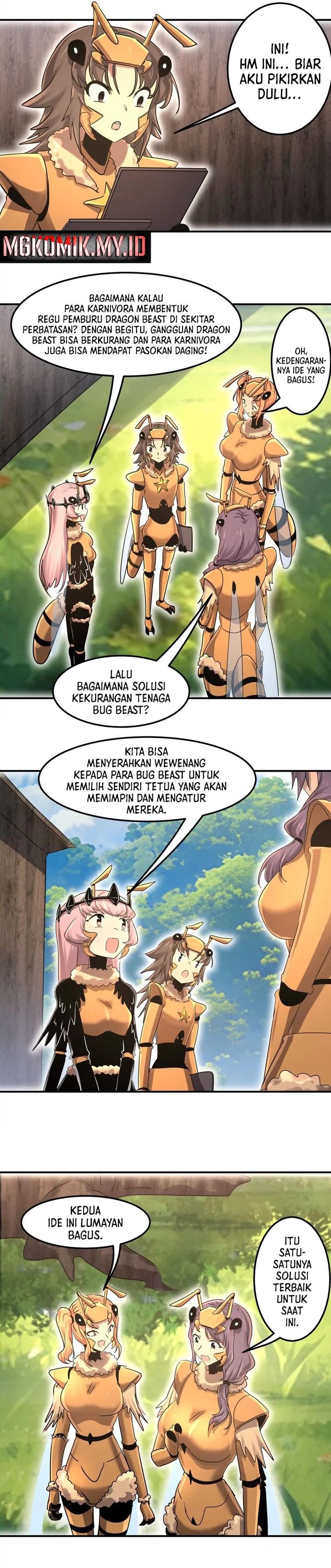 My Clone is the Space Bug King chapter 56