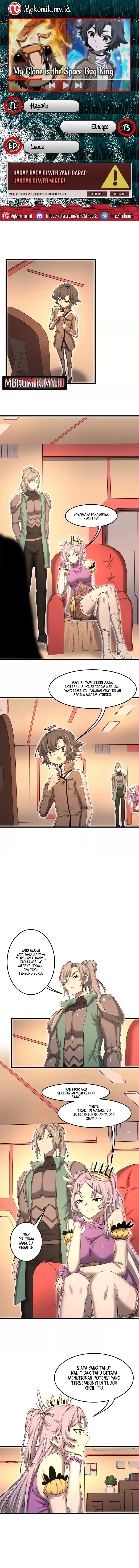 My Clone is the Space Bug King Chapter 58 Bahasa Indonesia