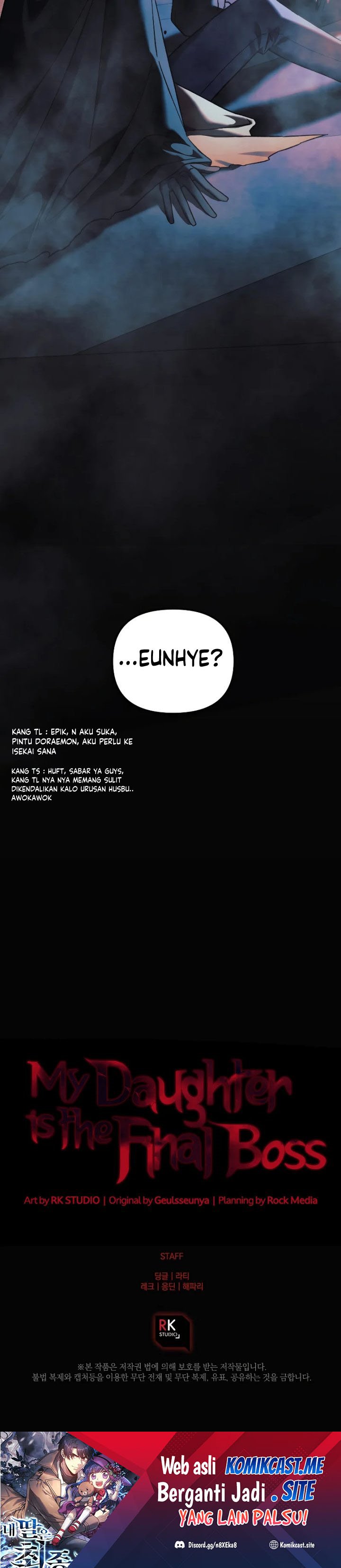 My Daughter is the Final Boss Chapter 56 Bahasa Indonesia